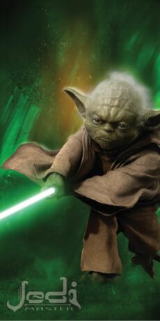 Dětská osuška - Star Wars Yoda - neuveden