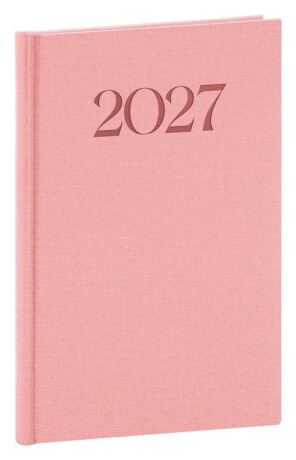 Diář 2027: Biella - růžový - 