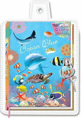 Diář se zámkem v obalu - Ocean - neuveden