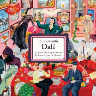 Dinner with Dalí. A Dinner Date Jigsaw Puzzle (1000 pieces) - Iratxe López de Munáin