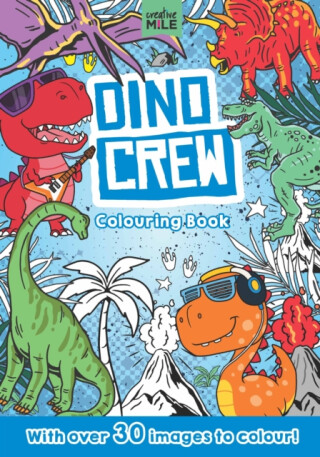 Dino Crew Colouring Book - Creative Mile