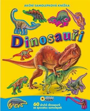 Dinosauři - akční samolepková knížka (Defekt) - neuveden