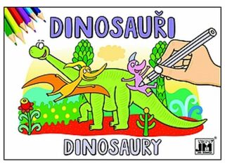 Dinosauři - omalovánka - neuveden