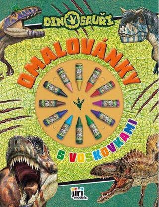 Dinosauři - Omalovánky s voskovkami - neuveden