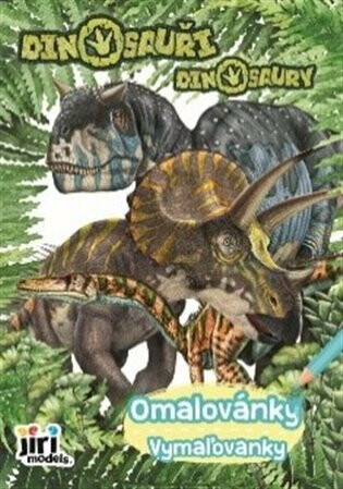 Omalovánky/Vyma?ovanky - Dinosauři - neuveden