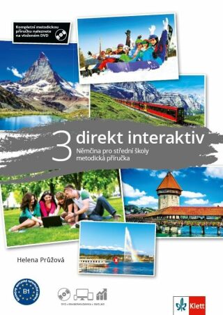 Direkt int. 3 (B1) – met. příručka s DVD + kód - Helena Průžová
