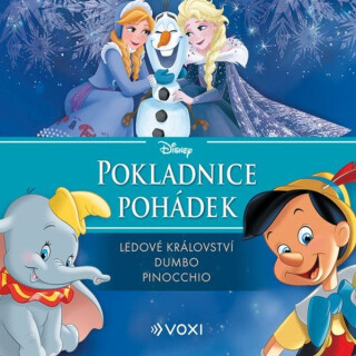Disney - Ledové království, Dumbo, Pinocchio - 