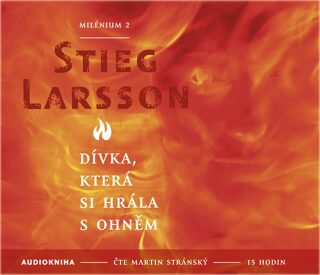 Dívka, která si hrála s ohněm - Stieg Larsson,Martin Stránský