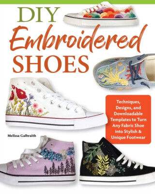 DIY Embroidered Shoes - Melissa Galbraith