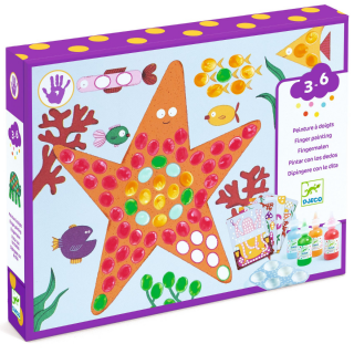 Kreativní sada Prstové malování  Dots a fish - 