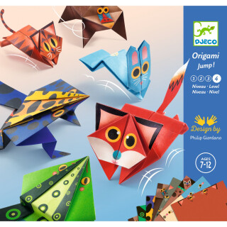 Origami vyskakovací zvířátka - 
