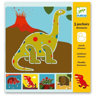 DJECO Šablony dinosauři - neuveden