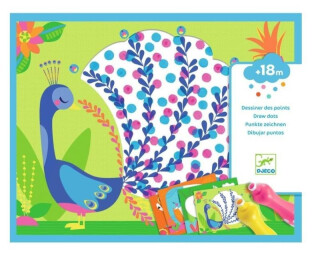 DJECO Sada malování pro nejmenší: Tečky - neuveden