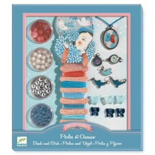 DJECO Šperky k dotvoření Perly a ptáčci - neuveden