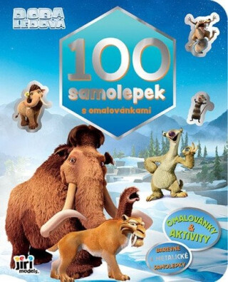 100 samolepek s omalovánkami Doba ledová - neuveden