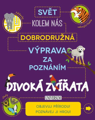 Dobrodružná výprava za poznáním Divoká zvířata - Ivana Rybecká