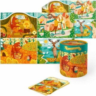 Dodo Puzzle a aktivity - Zvířata a roční období 50 dílků - neuveden