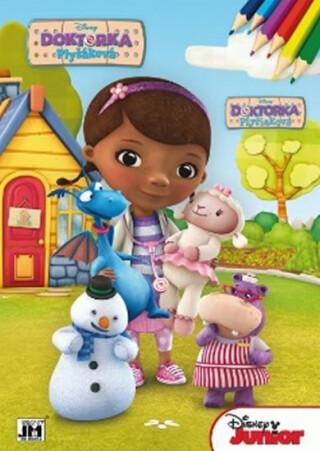 Doktorka Plyšáková - Omalovánky A4 - neuveden