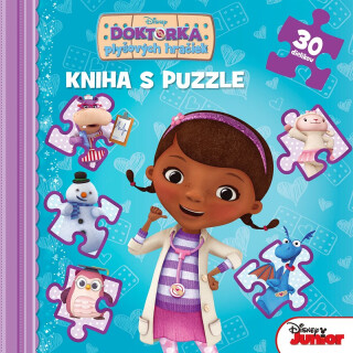 Doktorka plyšových hračiek - Kniha puzzle - 30 dielikov - 