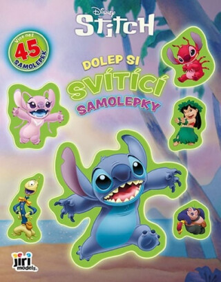 Dolep si svítící samolepky Lilo & Stitch - 