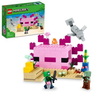 LEGO® Minecraft™ - Domek axolotlů - neuveden