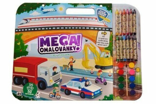 Mega omalovánky - Doprava - neuveden