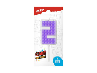 Dortová svíčka MFP blok č. 2 fialová - 
