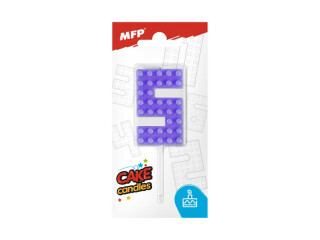 Dortová svíčka MFP blok č. 5 fialová - 