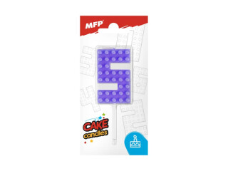 Dortová svíčka MFP blok č. 5 fialová - 