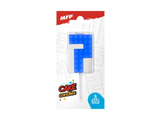Dortová svíčka MFP blok č. 7 modrá - 