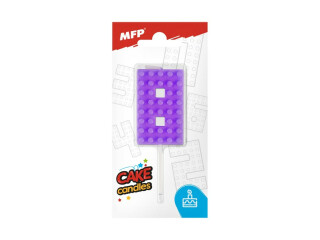 Dortová svíčka MFP blok č. 8 fialová - 