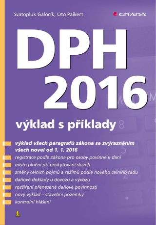 DPH 2016 - Svatopluk Galočík,Oto Paikert