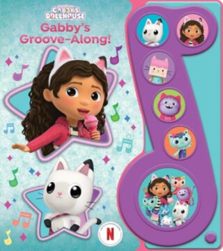 DreamWorks Gabby's Dollhouse: Gabby's Groove-Along! Sound Book - PI Kids