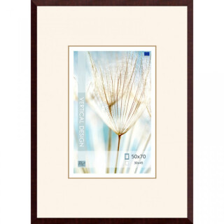 Dřevěný rám tmavě hnědý Avon – 50x70cm - 