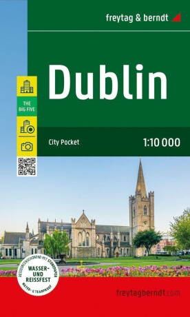Dublin 1:10 000 / mapa města - neuveden