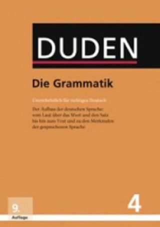 Duden Band 4 - Die Grammatik (9. Auflage) - kolektiv autorů