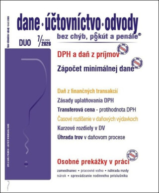 DUO 7/2026 DPH v zákone o dani z príjmov, Spôsob zápočtu minimálnej dane - 