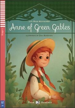 Teen ELI Readers 1/A1: Anne of Green Gables+CD - Lucy Maud Montgomeryová