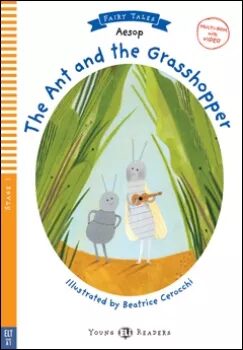 Young ELI Readers 1/A1: The Ant and The Grasshopper + Downloadable Multimedia - Suett Lisa