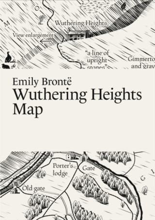 Emily Bronte, Wuthering Heights Map - Emily Brontëová