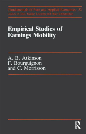 Empirical Studies Of Earnings - Anthony Barnes Atkinson,F. Bourguignon,C. Morrisson