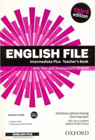 English File Third Edition Intermediate Plus Teacher´s Book with Test and Assess (Defekt) - Clive Oxenden,Christina Latham-Koenig