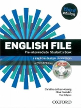 English File Pre-Intermediate Student´s Book + iTutor DVD-ROM Czech Edition - Clive Oxenden,Christina Latham-Koenig,Paul Selingson