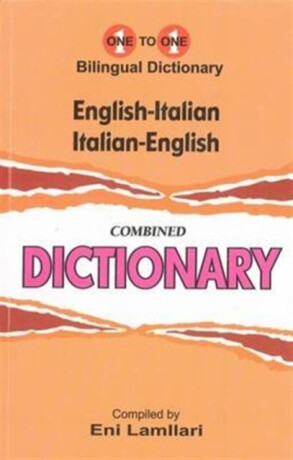 English-Italian & Italian-English One-to-One Dictionary - 
