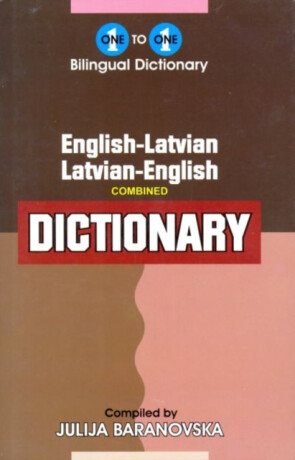 English-Latvian & Latvian-English One-to-One Dictionary - J. Baranovska