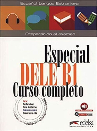 Especial DELE B1 Curso completo Libro+CD (poškozené) - Elena Hortelano González