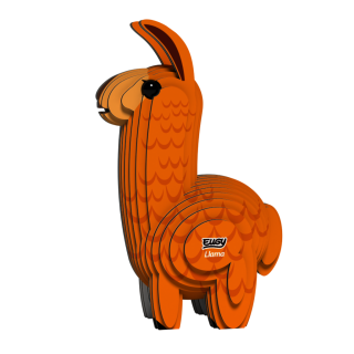 EUGY Lama 3D kartonová skládačka - 