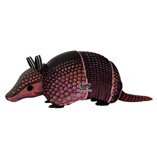 EUGY Pásovec 3D kartonová skládačka - 
