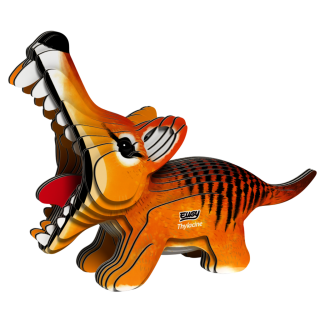 EUGY Vakovlk tasmánský 3D kartonová skládačka - 