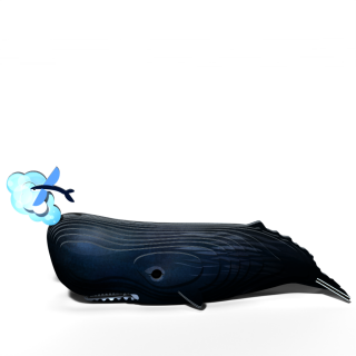 EUGY Vorvaň 3D kartonová skládačka - 